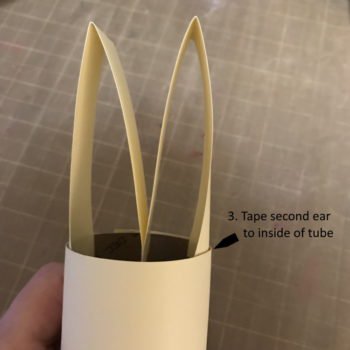 Glue Second Ear in Place Step 3