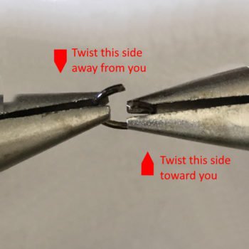 How to Open a Jump Ring Step 2