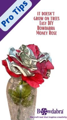 money rose gift