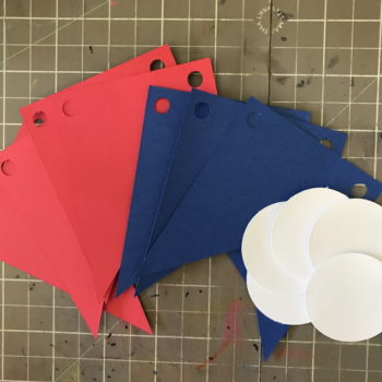 Cut Banners and Circles from Templates