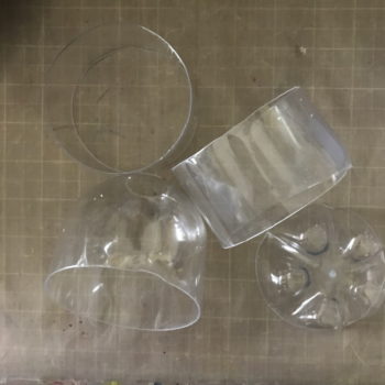 Cut Bottle into Sections