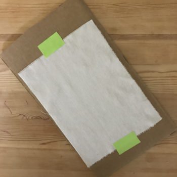 Tape Cloth on Mounting Board