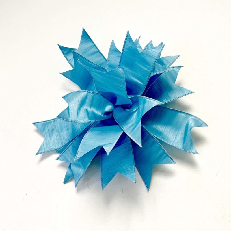 DIY Dupioni Ribbon Bow