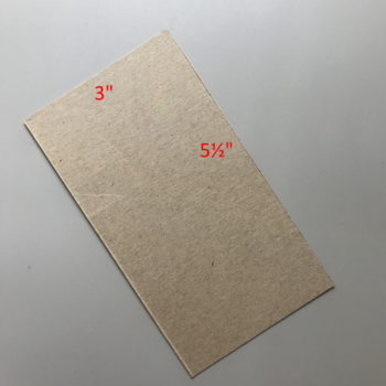 Cardboard Winding Board