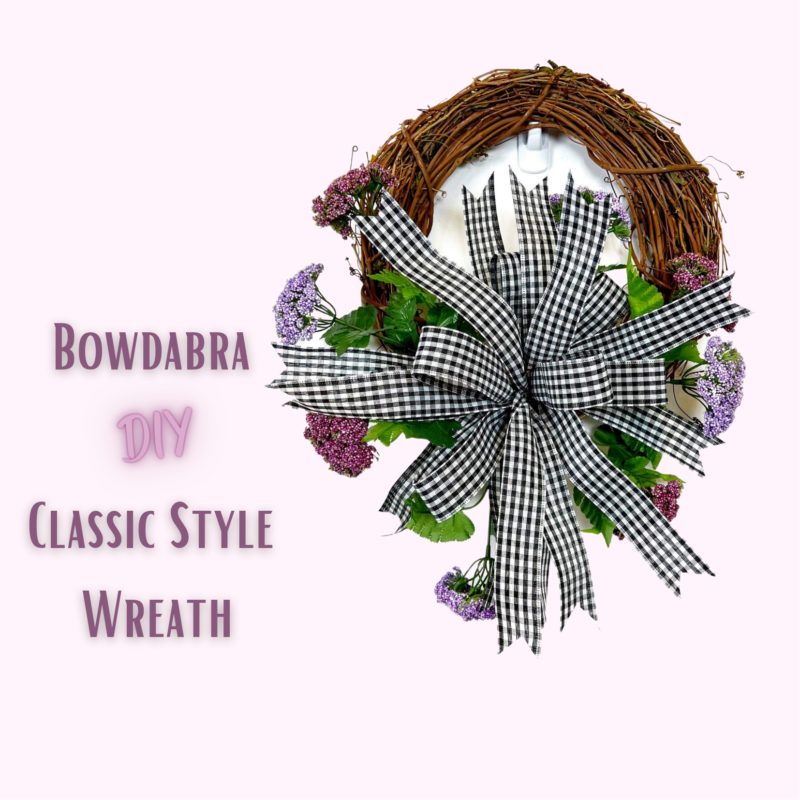 DIY Bow Wreath