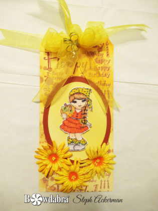 large size birthday tag