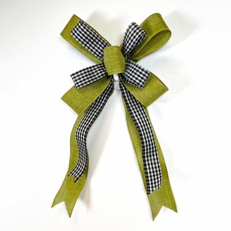 DIY Double Ribbon Bow 