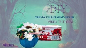 dollar store pumpkin