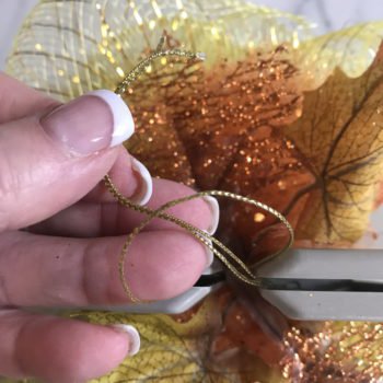 Pass Wire Ends through Loop