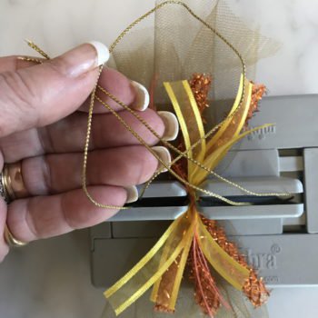 With Ribbons in Mini Bowdabra Tie Knot