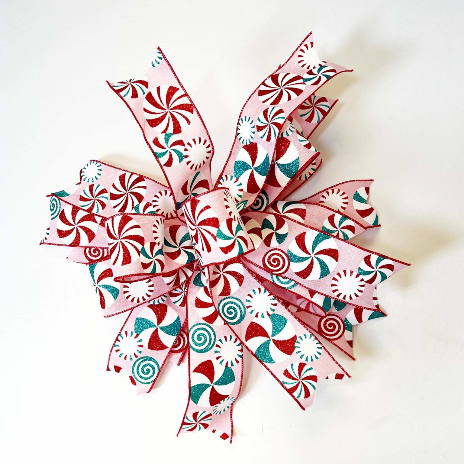 Diy Christmas Bows For Wreaths 