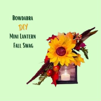 mini Lantern Swag