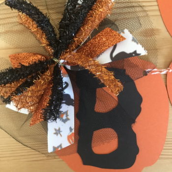 Tie Bow to Ends of Banner