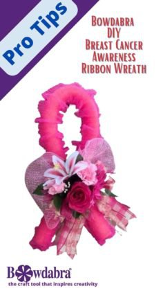 Breast Cancer Awareness Wreath