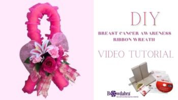 Breast Cancer Awareness Wreath