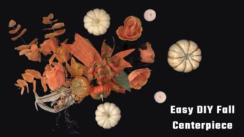 stunning fall centerpiece