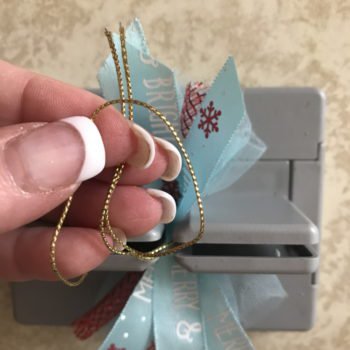 Pass Wire Ends through Loop