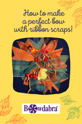 upcycle ribbon scraps