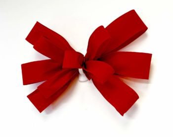 diy christmas bow
