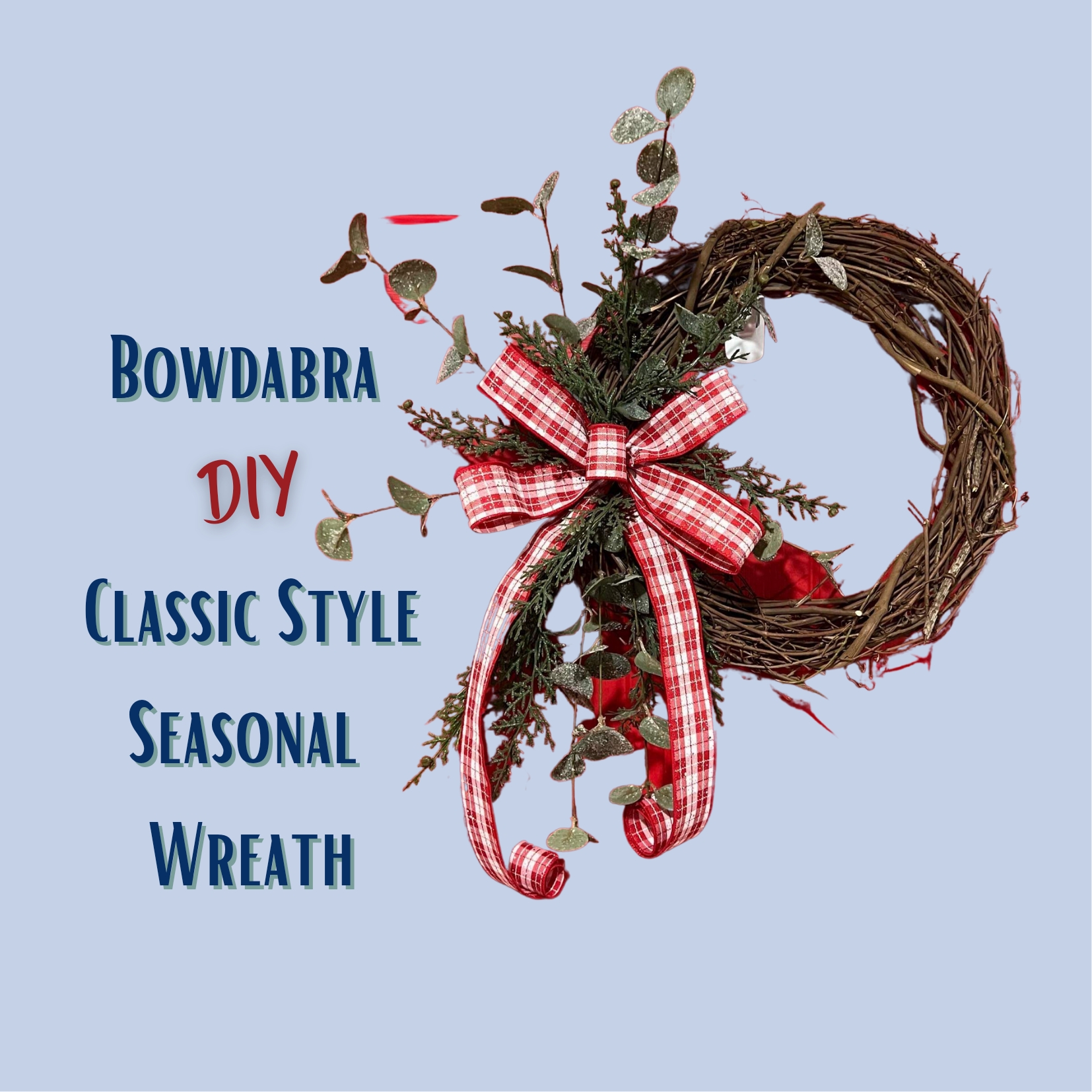 Diy Christmas Bows For Wreaths 