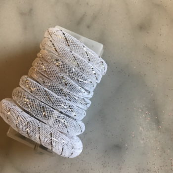 Coil Mesh LEDs around Battery Case