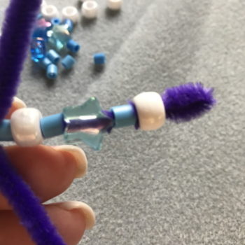 Add Last Bead on Snowflake Arm