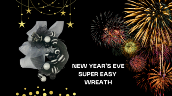 super easy wreath