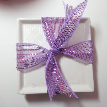 Christmas gift bow