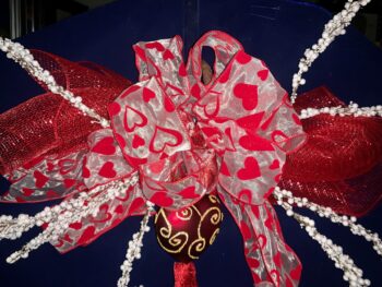 DIY Valentine’s Day Wreath Bow