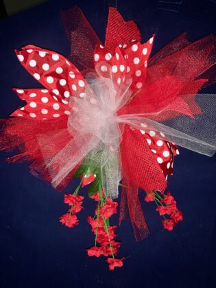 DIY Scrap Ribbon Bow