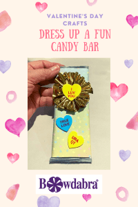 How to Dress up a Fun Candy bar for Valentine’s Day