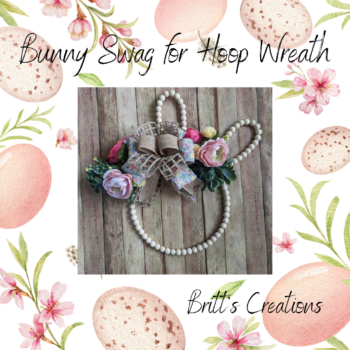 bunny hoop wreath