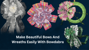 Make Beautiful Bows and Wreaths and even Gorgeous Wedding Pew Bows