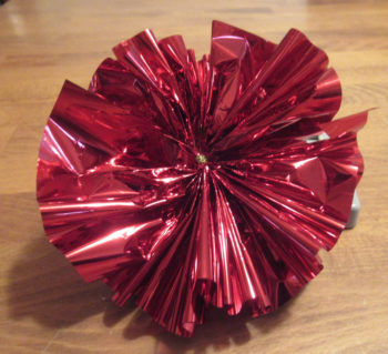 Valentine's Day Decorated Wine Bottle