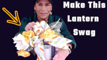 Bowdabra DIY Easter lantern swag