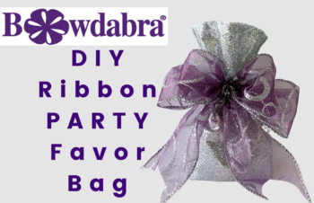 ribbon party favor bags