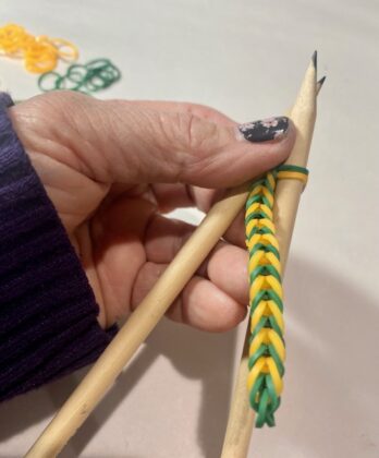 spring friendship bracelet