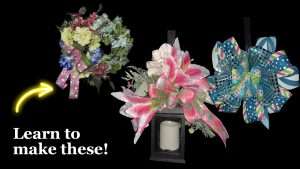 Fun DIY Swag & Bows you can make in Under 30 minutes!