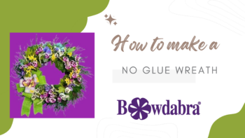 no glue wreath