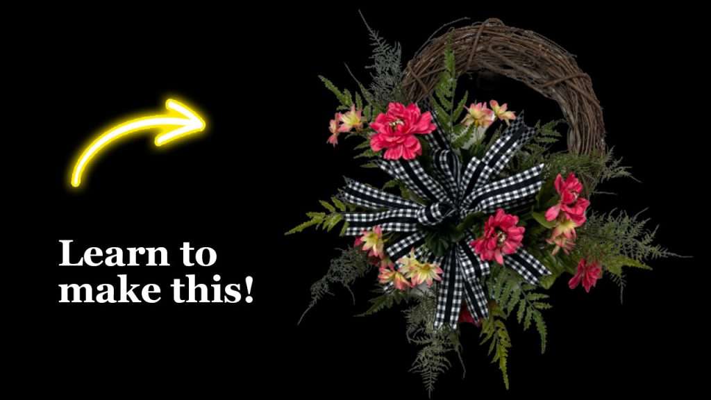 DIY Spring/Summer Wreath and Bow