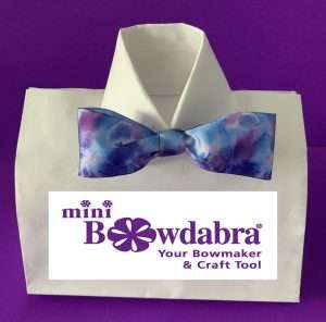 How to easily make a unique bow tie gift bag for Father’s Day