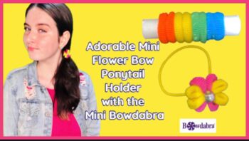 flower ponytail holder