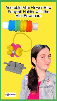 flower ponytail holder