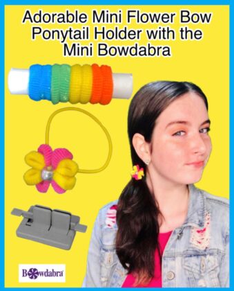 flower ponytail holder