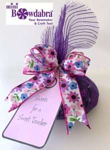 How to quickly Make this adorable and fun teacher’s goody gift bag