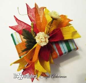 How to easily add a Bowdabra bow to make an extra special graduation gift