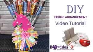 Video tutorial – How to easily make the best DIY edible arrangement centerpiece
