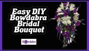 Video – How to easily make the most beautiful cascading bridal bouquet