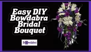 Video – How to easily make the most beautiful cascading bridal bouquet