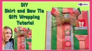 Video DIY – unique gift wrap idea for the man in your life